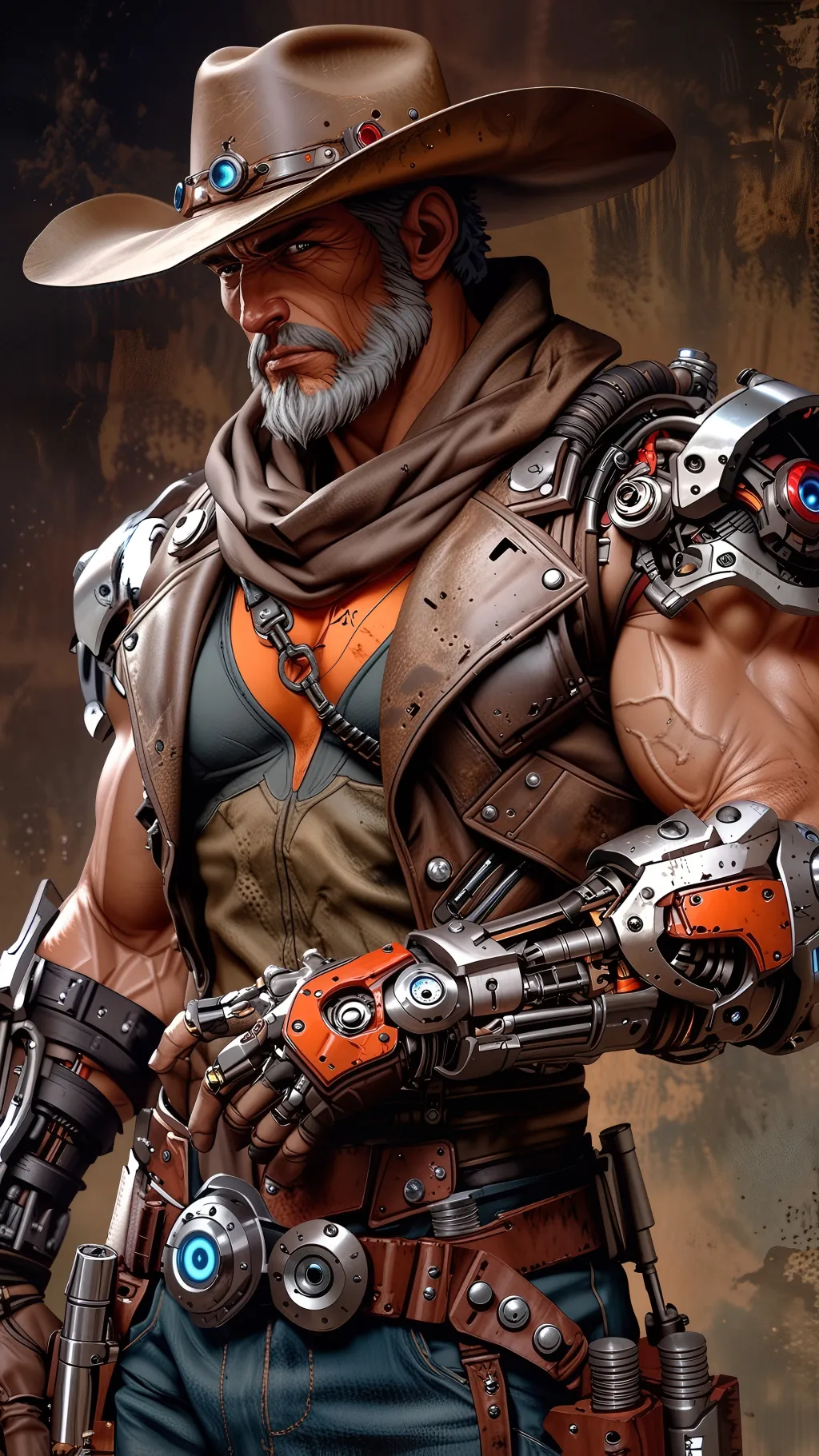 ai character: Nash Crowder background