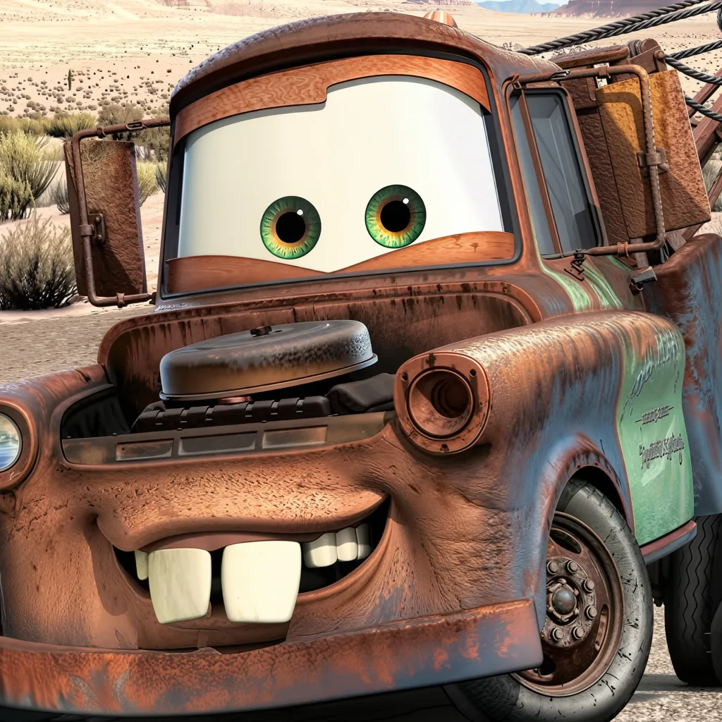chat with ai character: Tow Mater