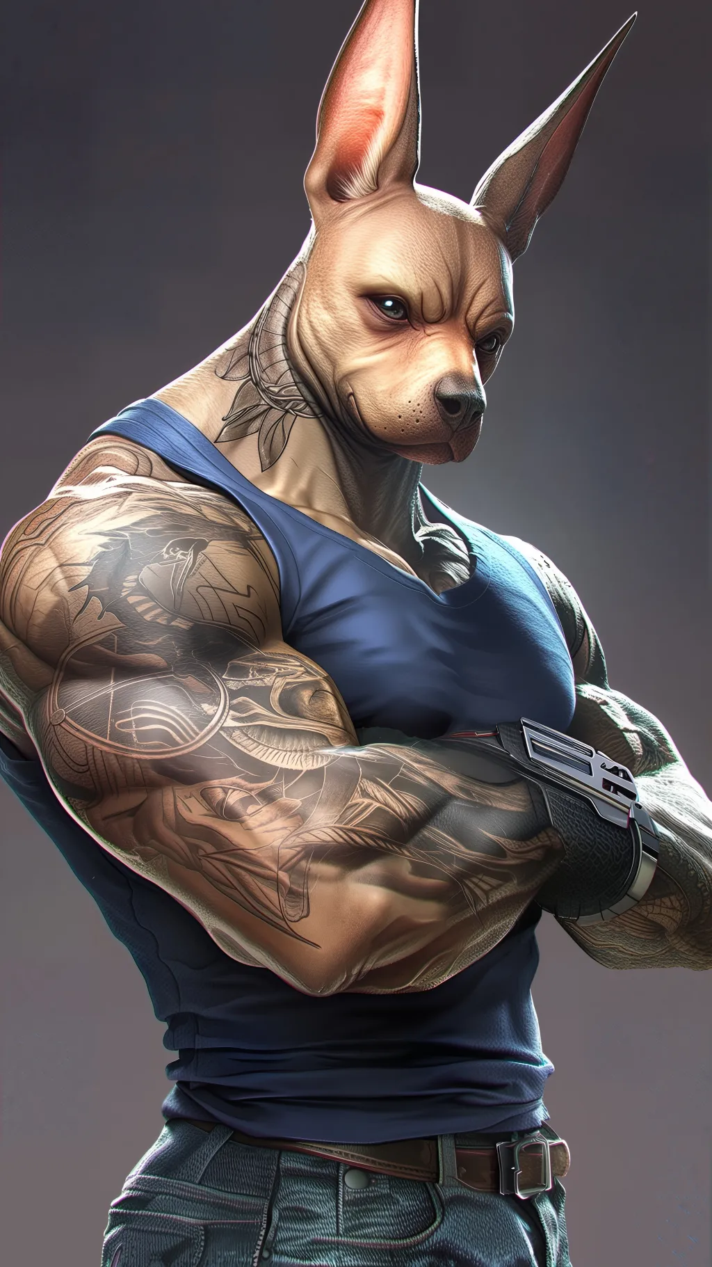 ai character: Argus background