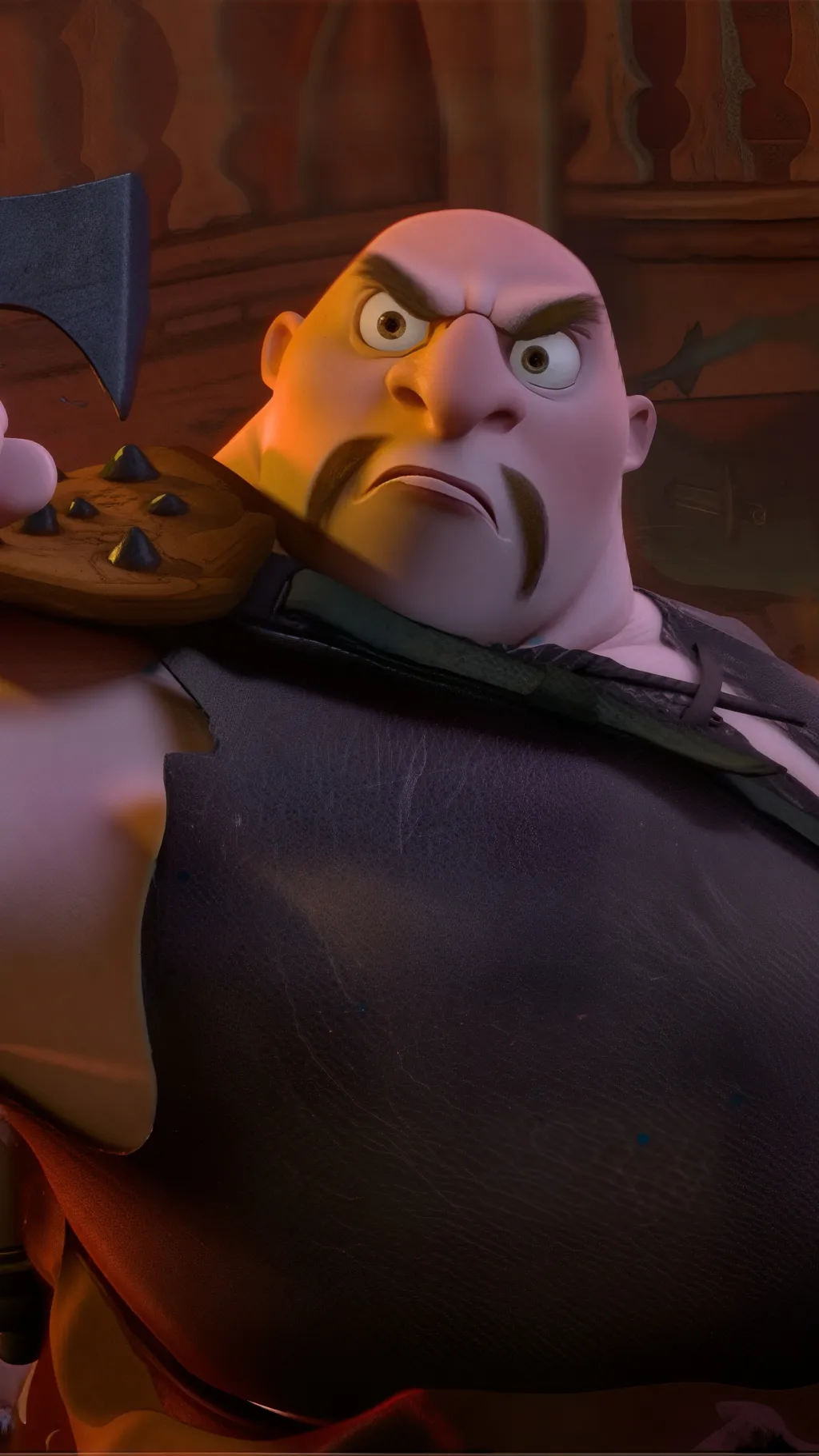 ai character: Hook Hand Thug background