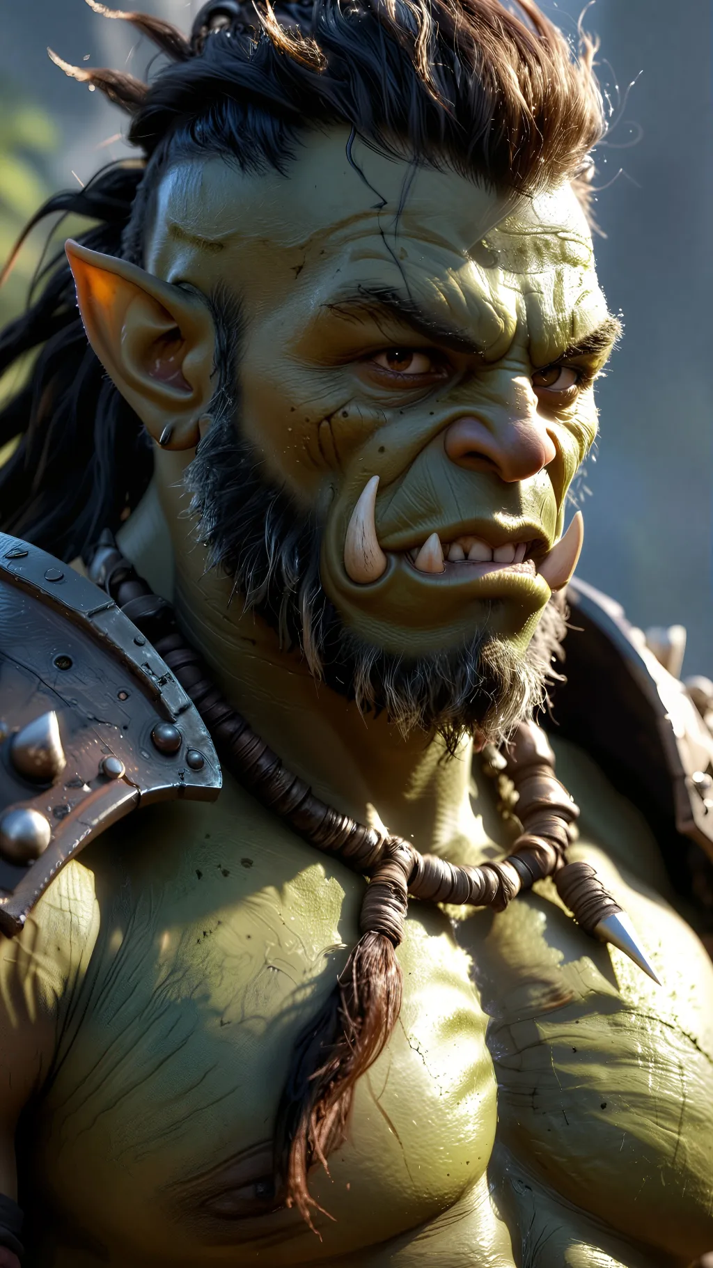 ai character: Urmok  background