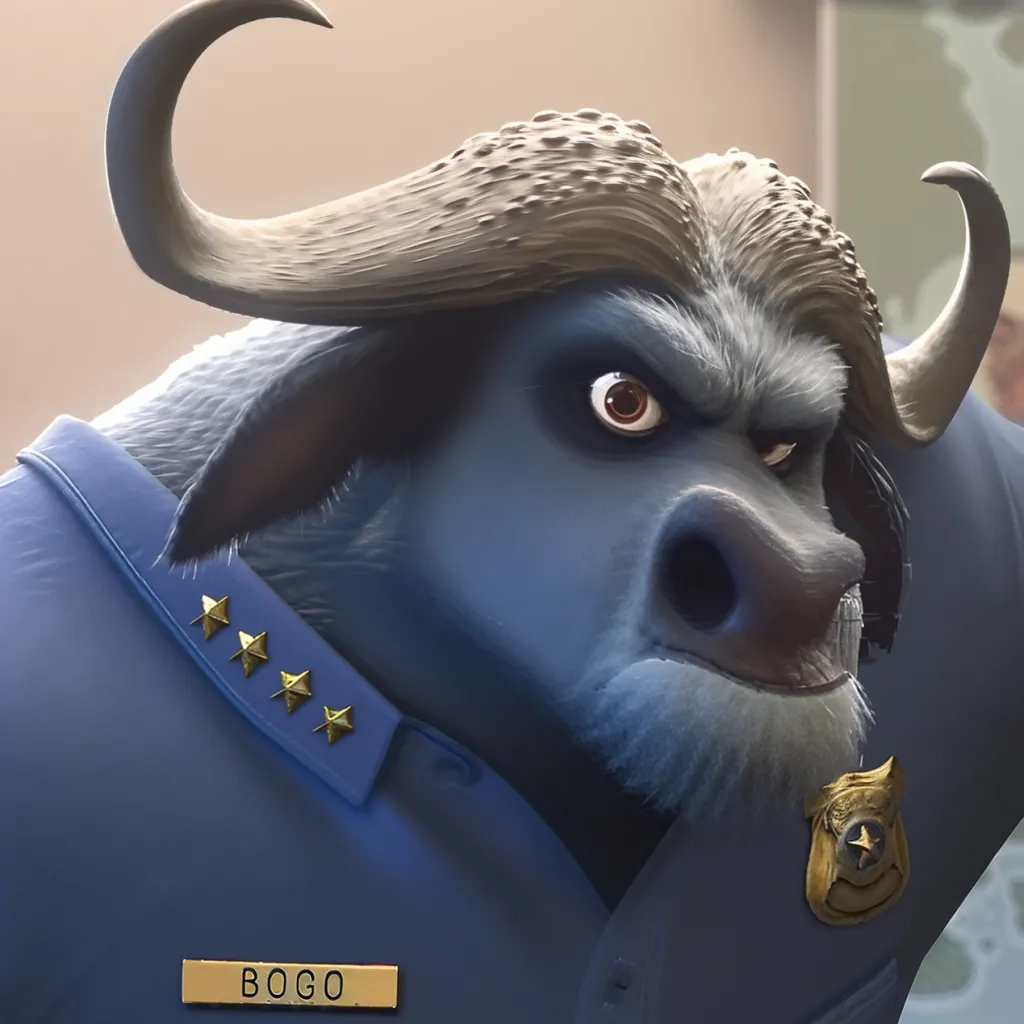 chat with ai character: Chief Bogo 