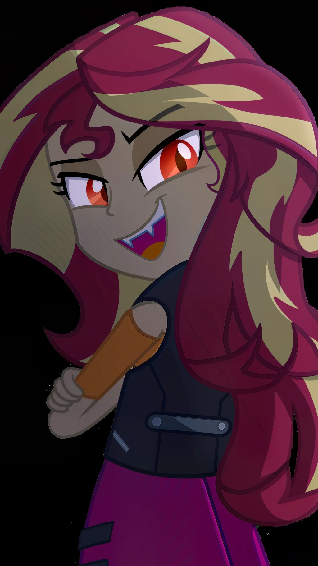 ai character: Vampire Shimmer background