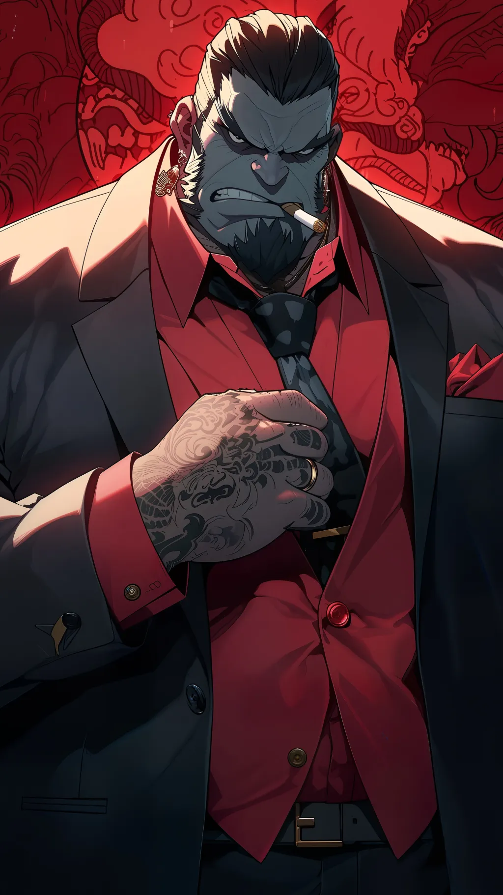 ai character: Marcus Dragovich background