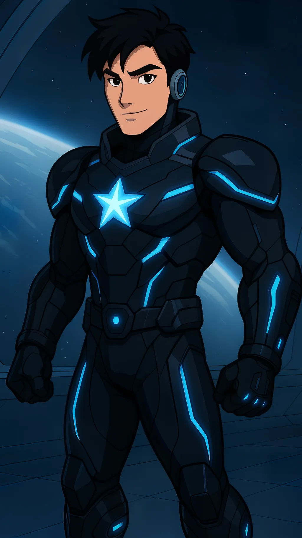 ai character: Starvolt background