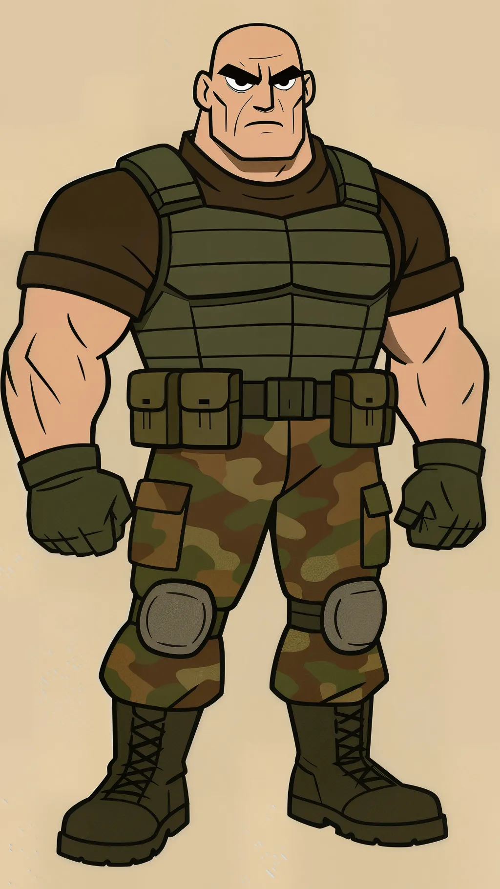 ai character: Sgt. Mason Holt background