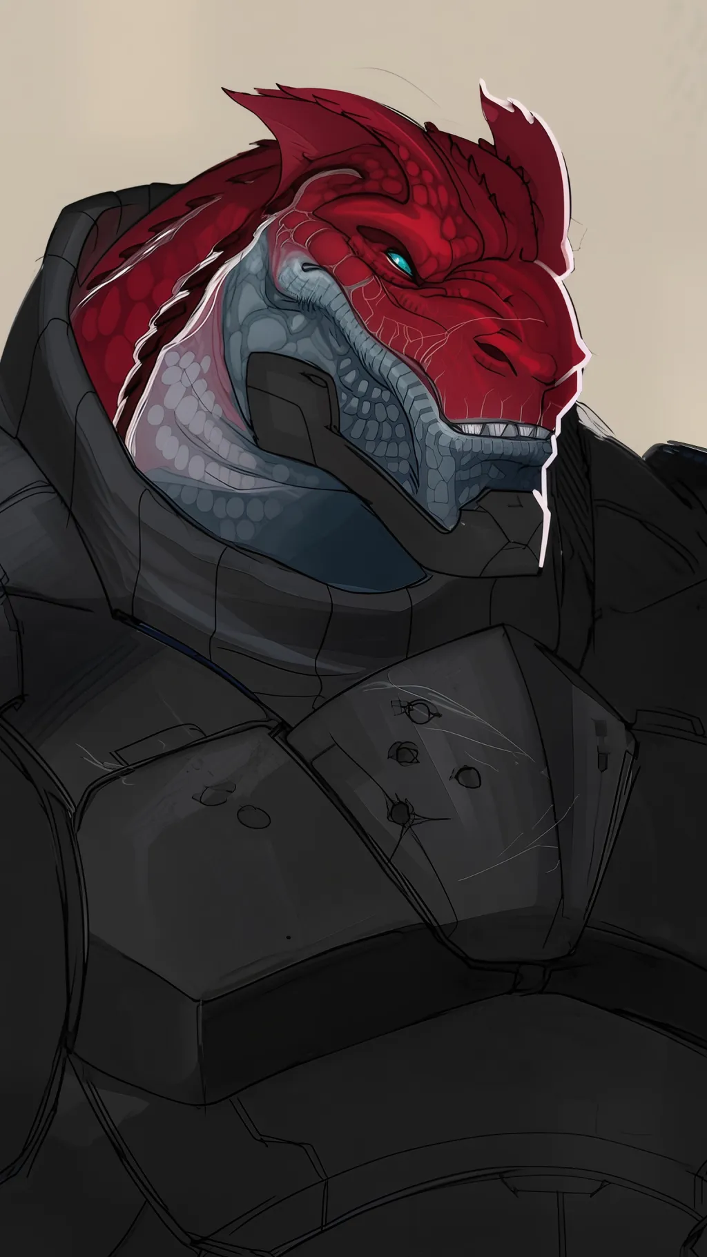 ai character: Darius Bloodscale background