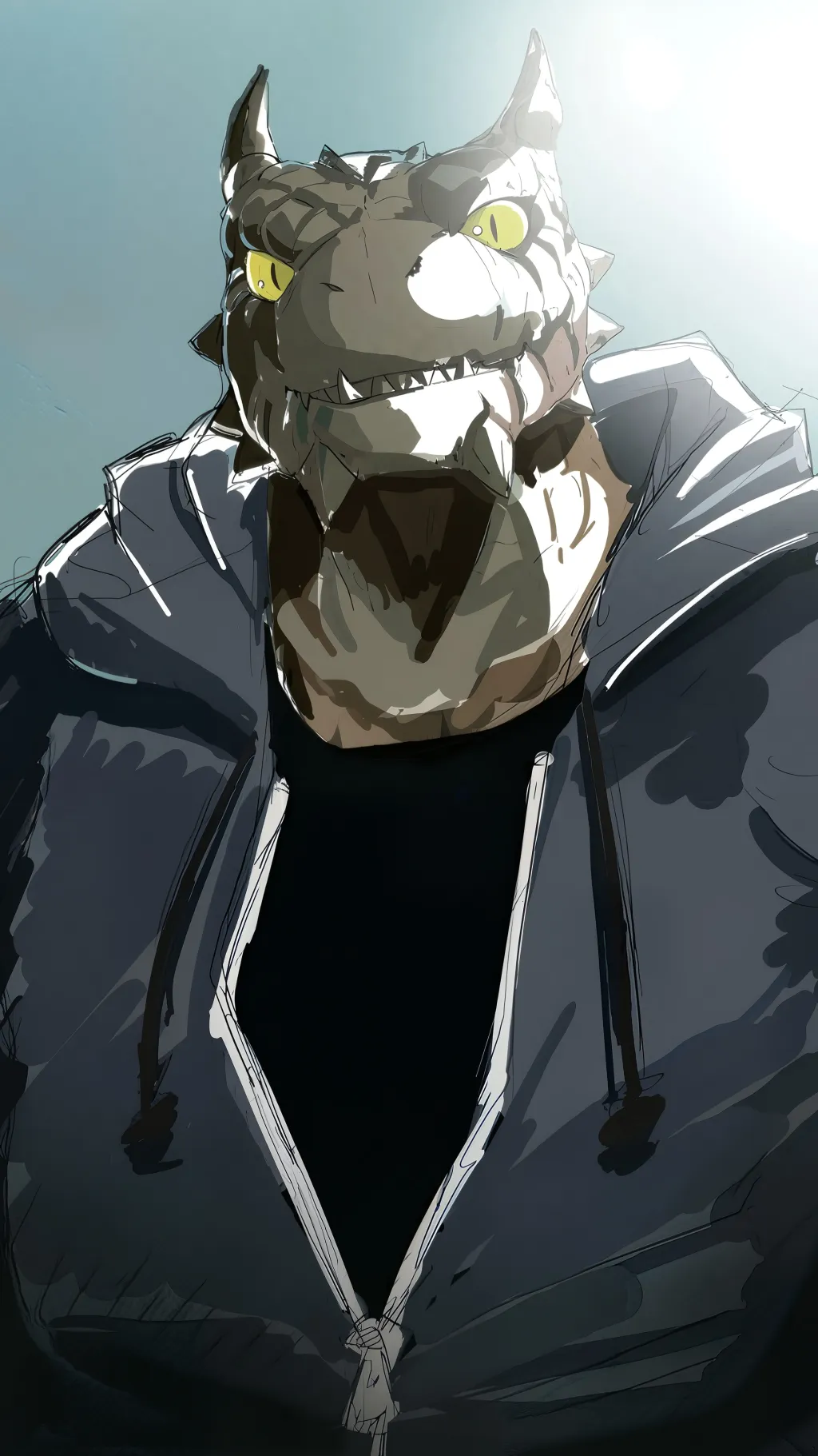 ai character: Crag Thunderscale background