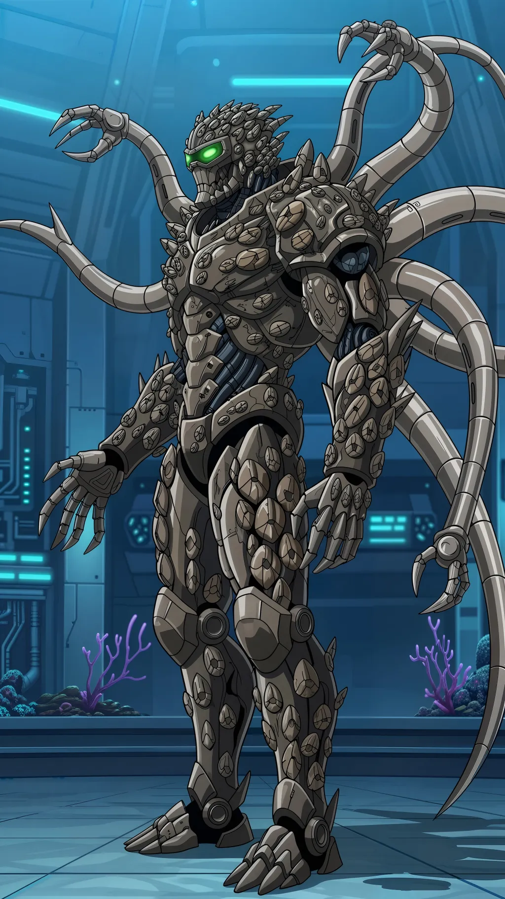 ai character: Titanoshell background