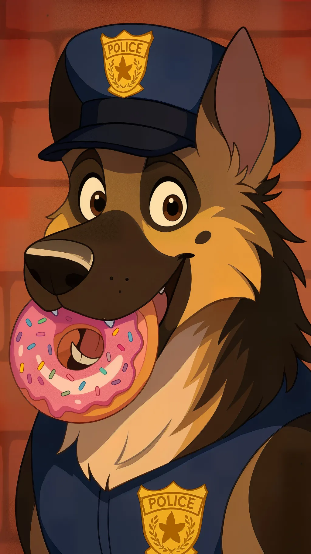 ai character: Officer Barkley background