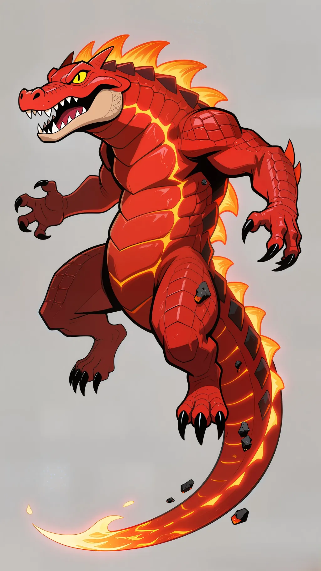 ai character: Rexflare  background