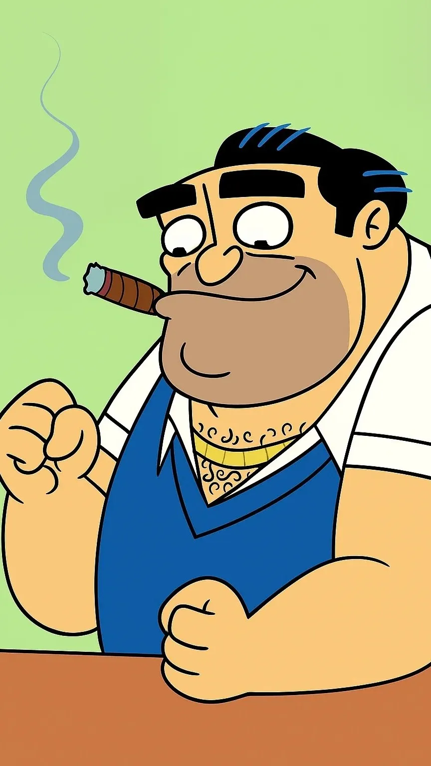 ai character: Jimmy Falcone background