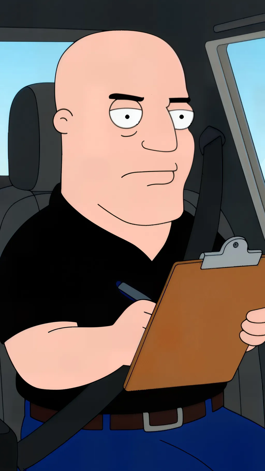 ai character: Mike Colson background