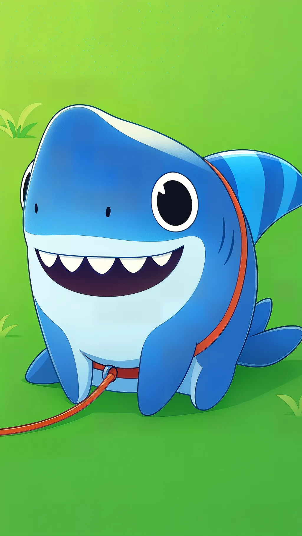 ai character: Sharkdog background