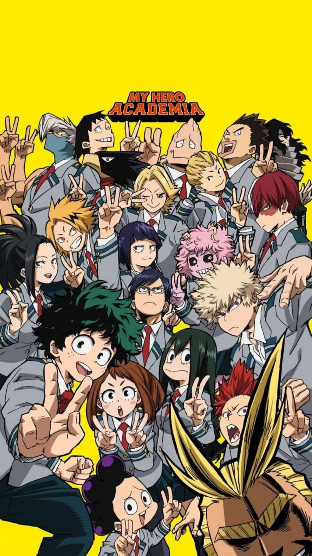 ai character: Mha your in 1a background
