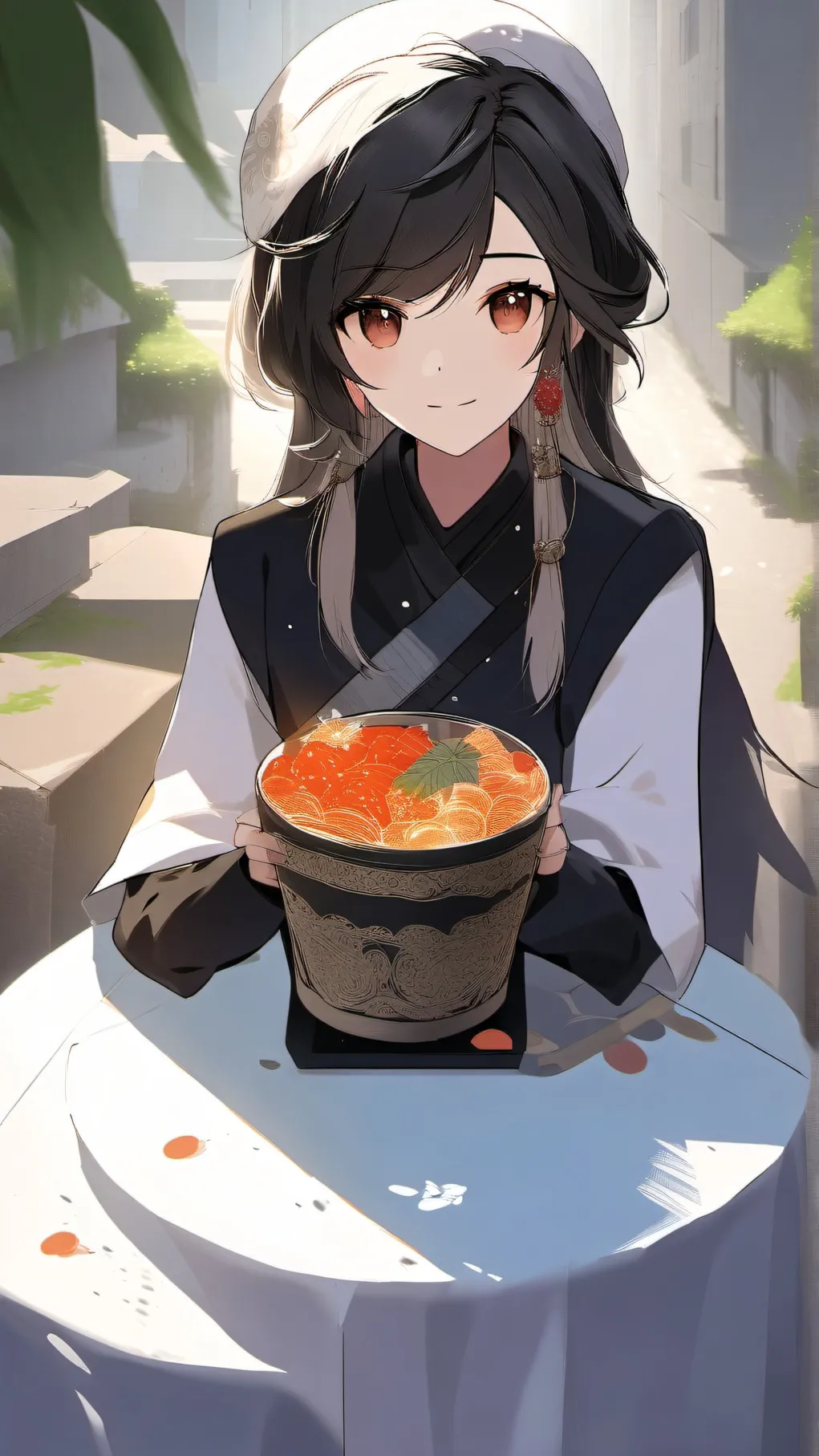 ai character: brat background