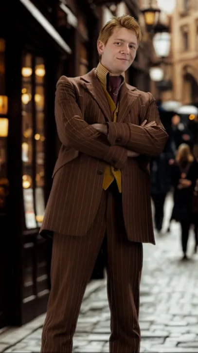 ai character: George Weasley background