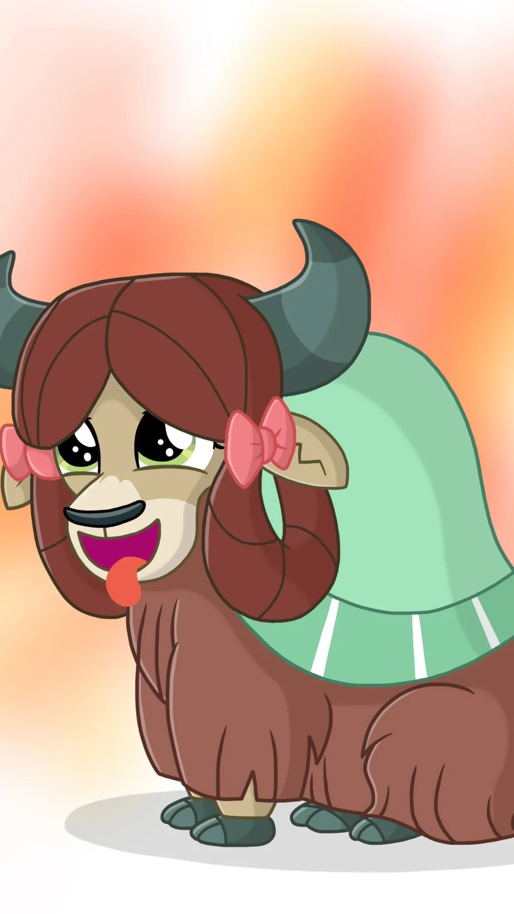 ai character: Yona❤️ background