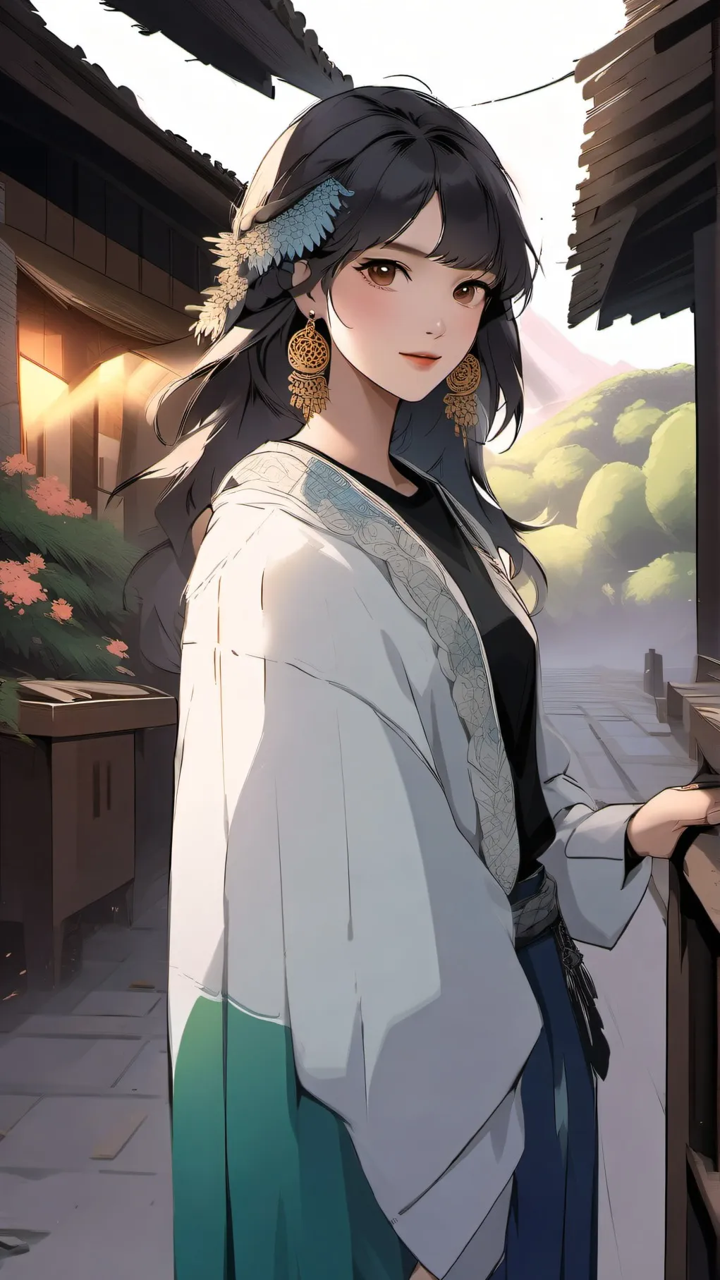 ai character: desha background