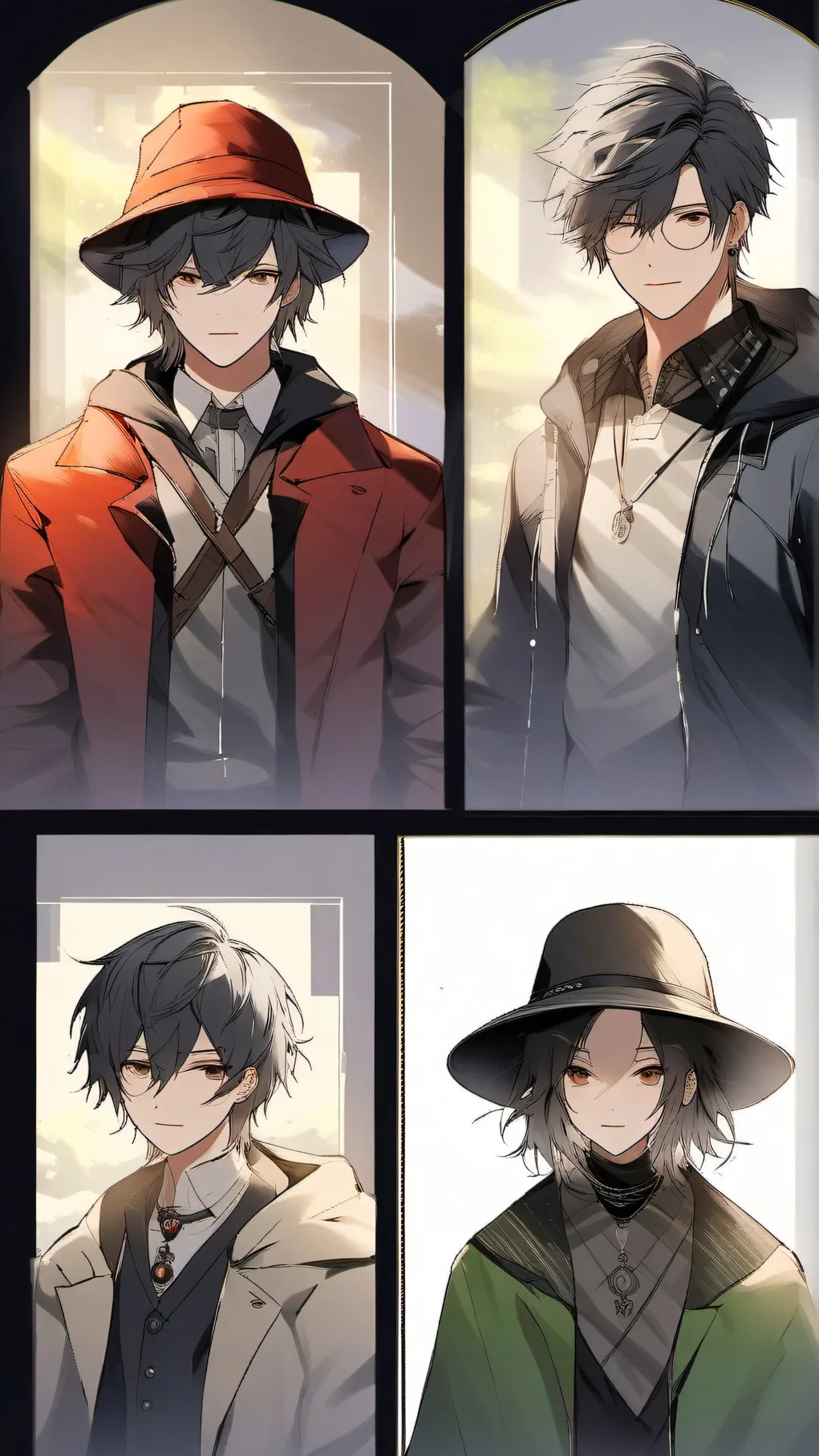 ai character: Time Travel background