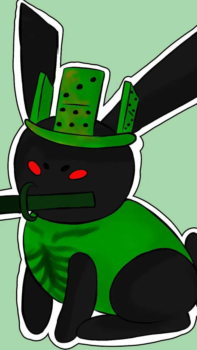 ai character: 1x1x1x1 but Gubby background