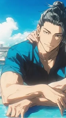 ai character: Suguru Geto background