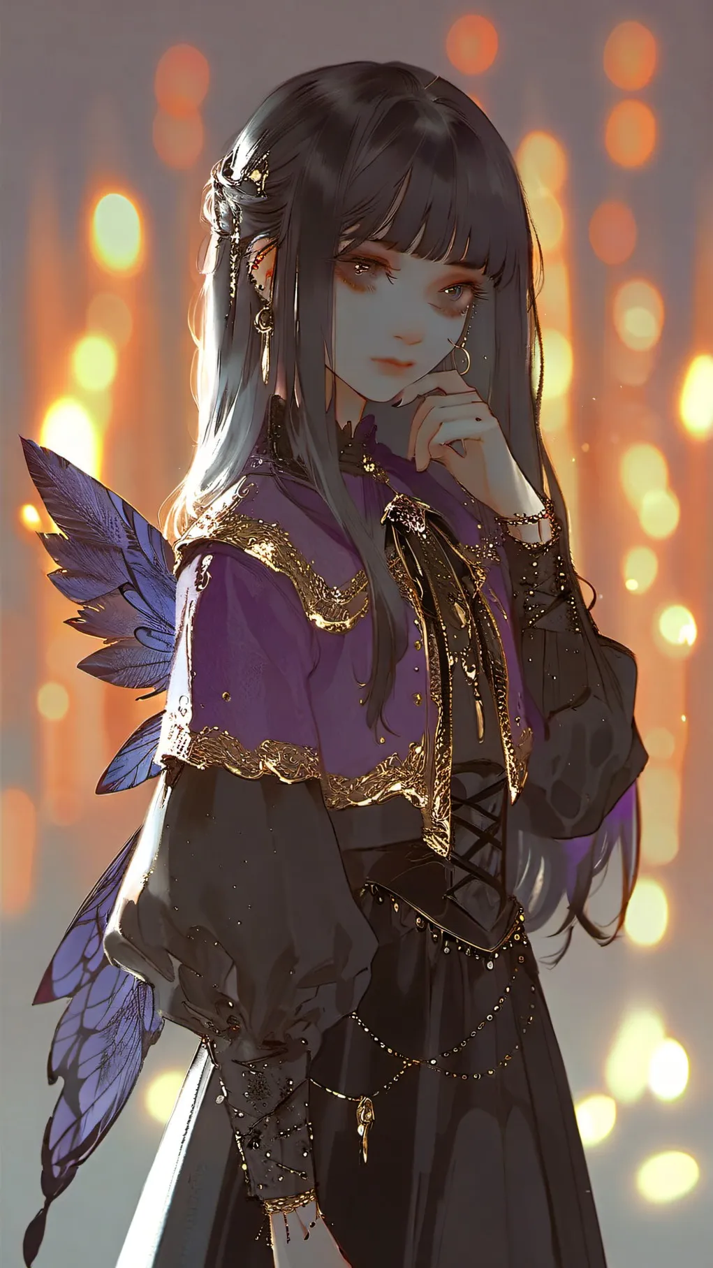 ai character: Illac background