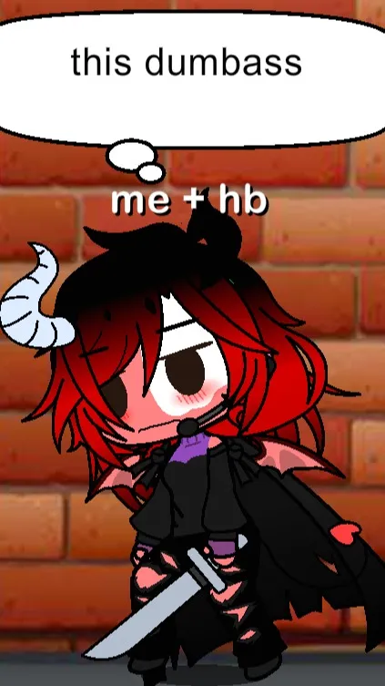ai character: me in helluva boss background