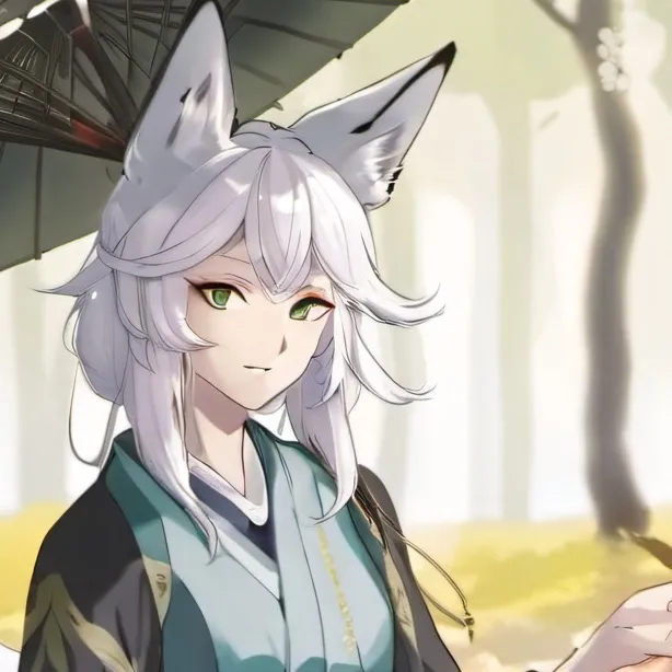 chat with ai character: Yomi (kitsune)