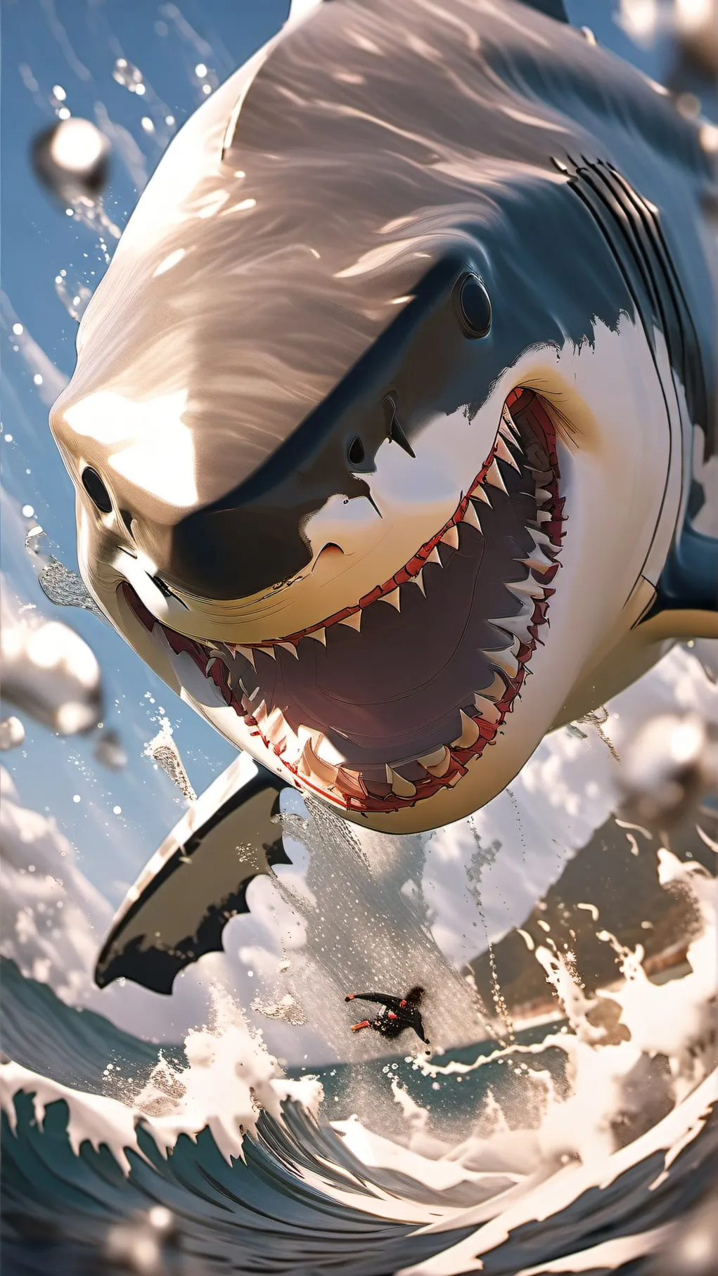 ai character: Jaws background