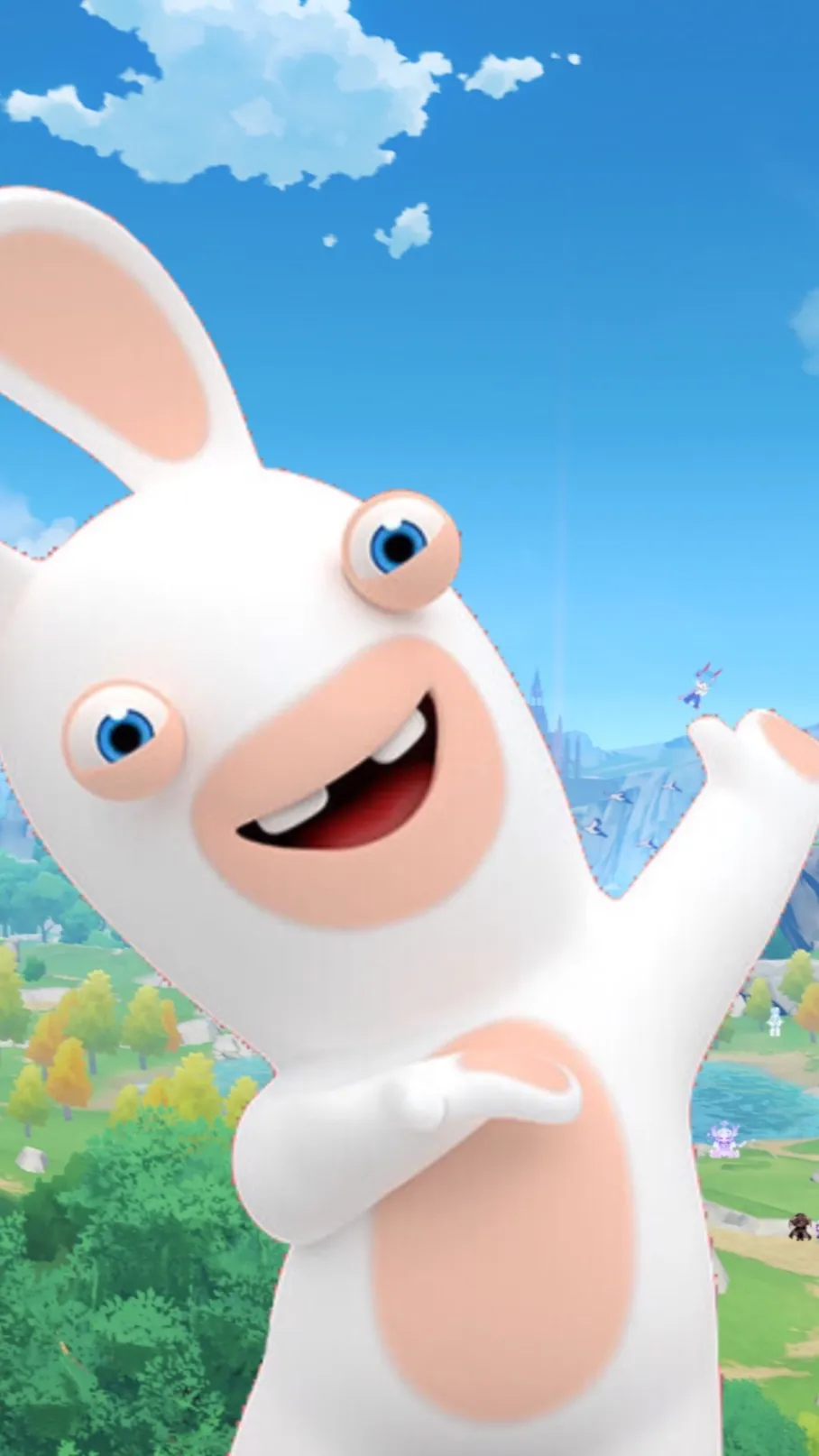 ai character: Rabbid background
