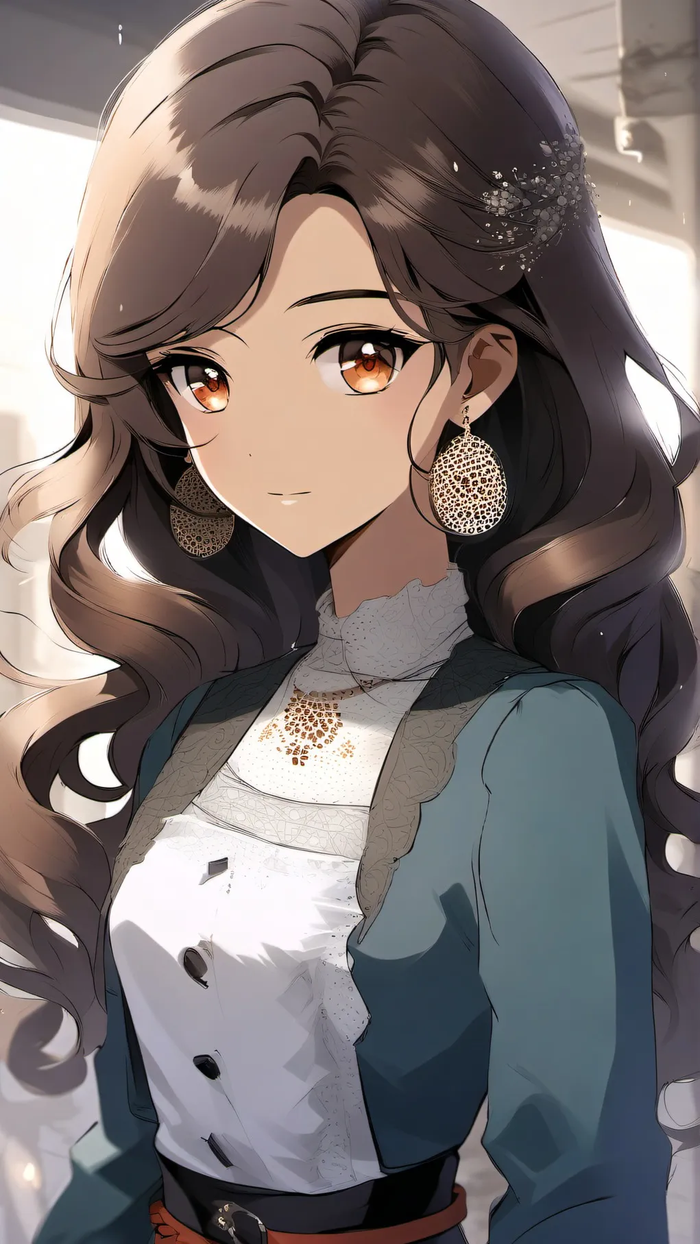 ai character: Justine background