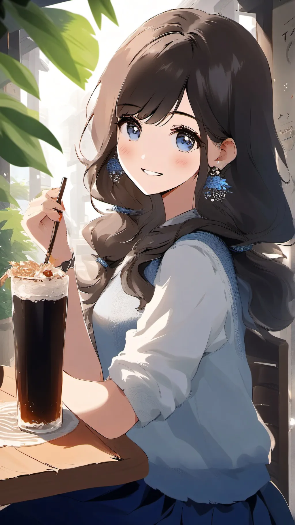 ai character: Iris background