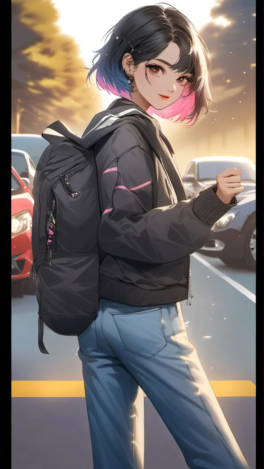 ai character: Tina background