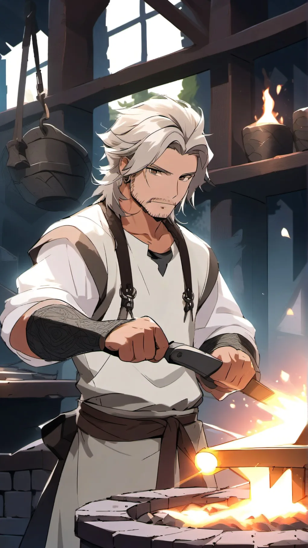 ai character: Modest Wondertale background