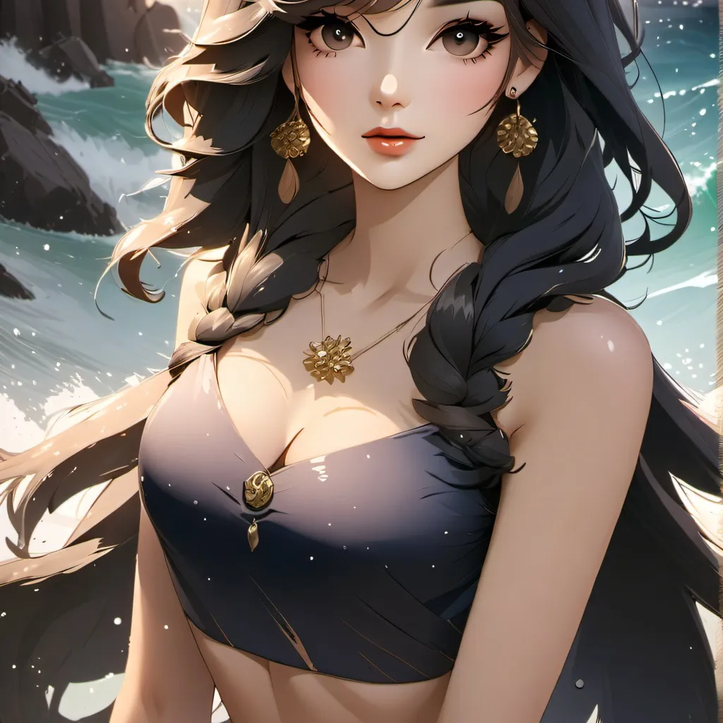 chat with ai character: Melania- Beach