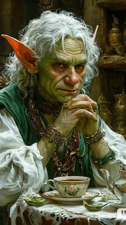 ai character: Cederic-Gremlin background