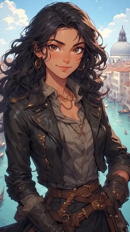 ai character: Tally-VacationLove background