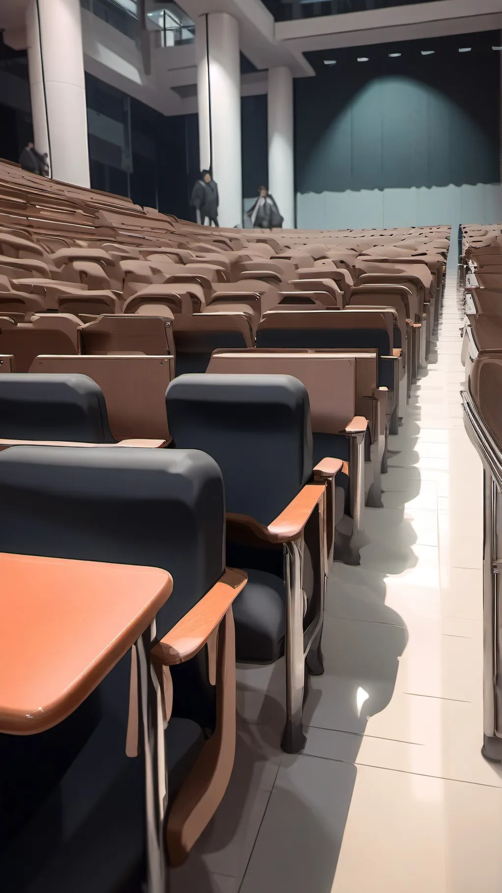ai character: Philosophy Lecture background