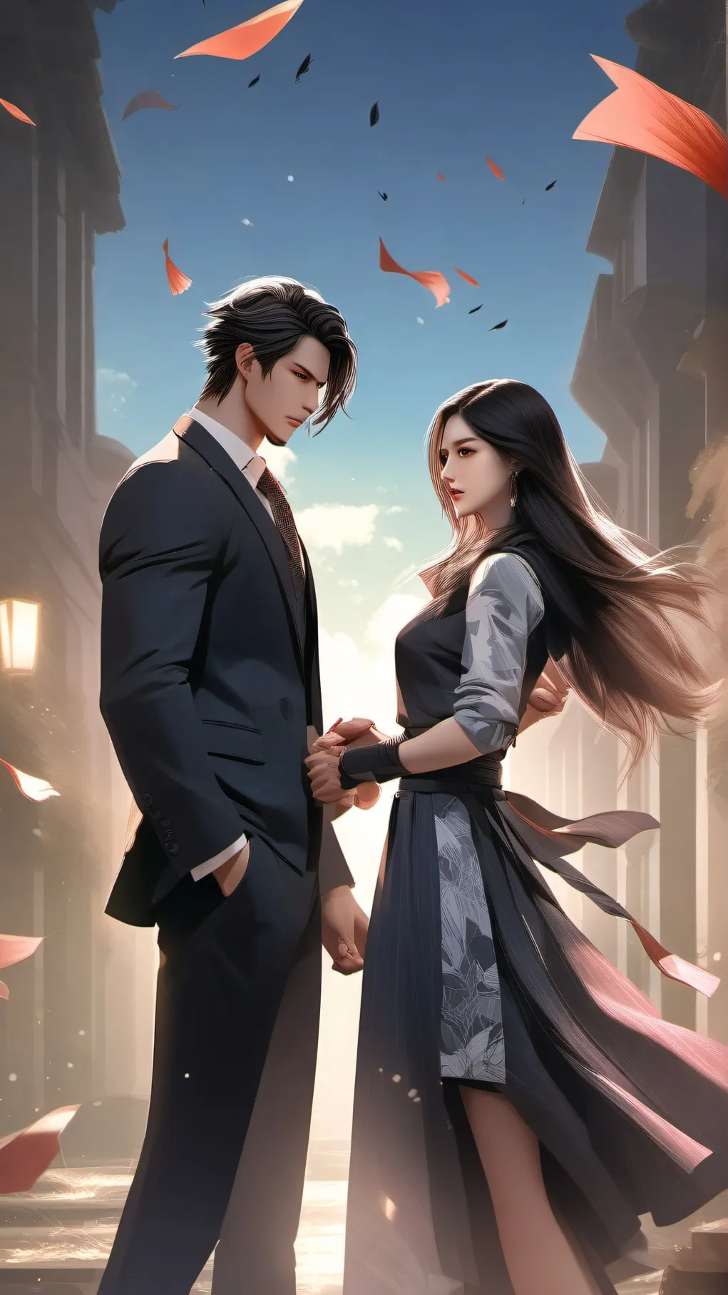 ai character: Guilty or honored? background