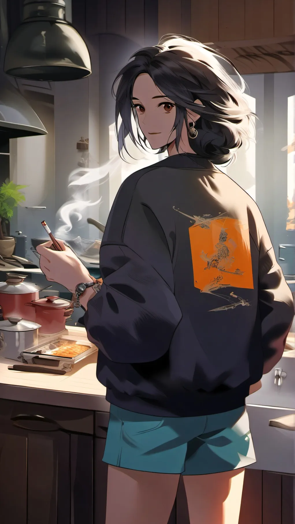 ai character: Richard- Brot background