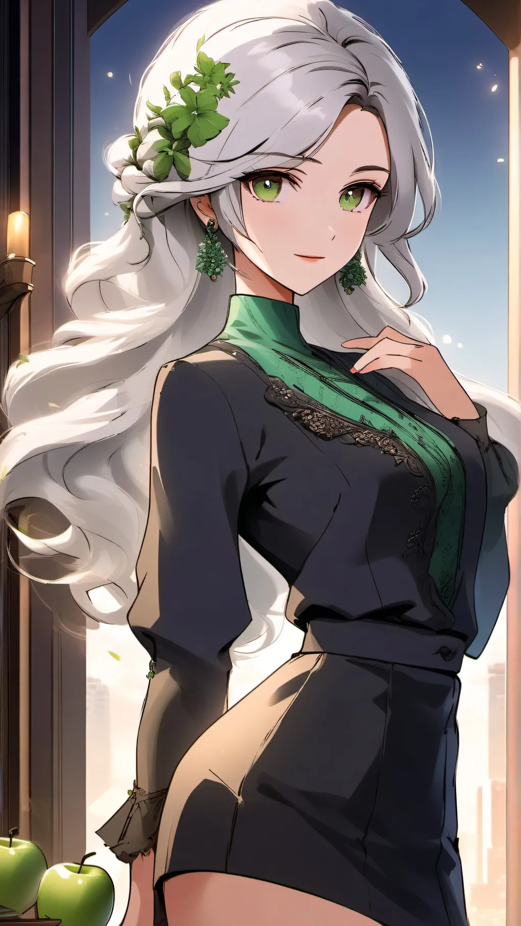 ai character: Mirra background