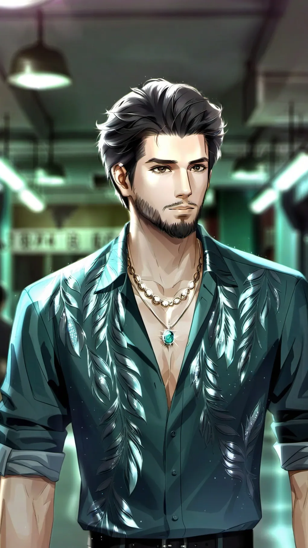 ai character: Akimitsu background