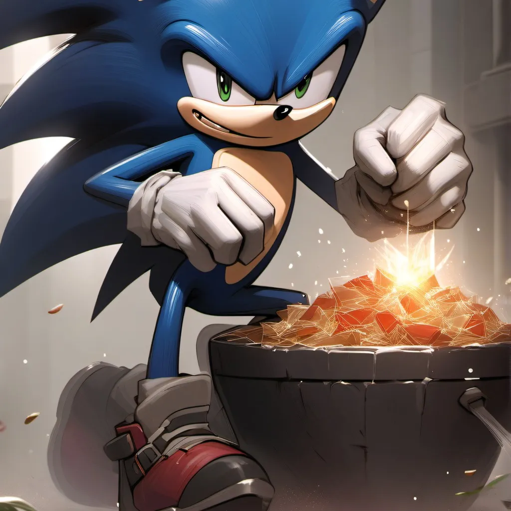 chat with ai character: Modern Sonic