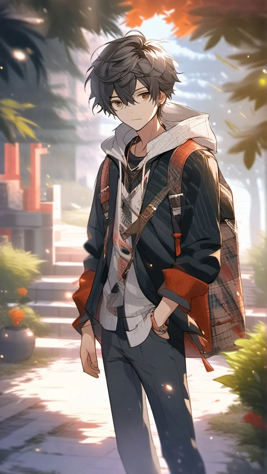 ai character: Your friend David background