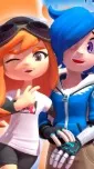 ai character: Meggy and Tari background