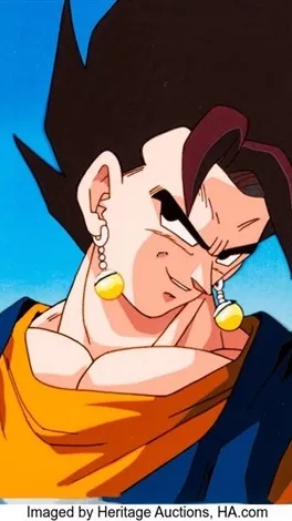 ai character: Vegito background