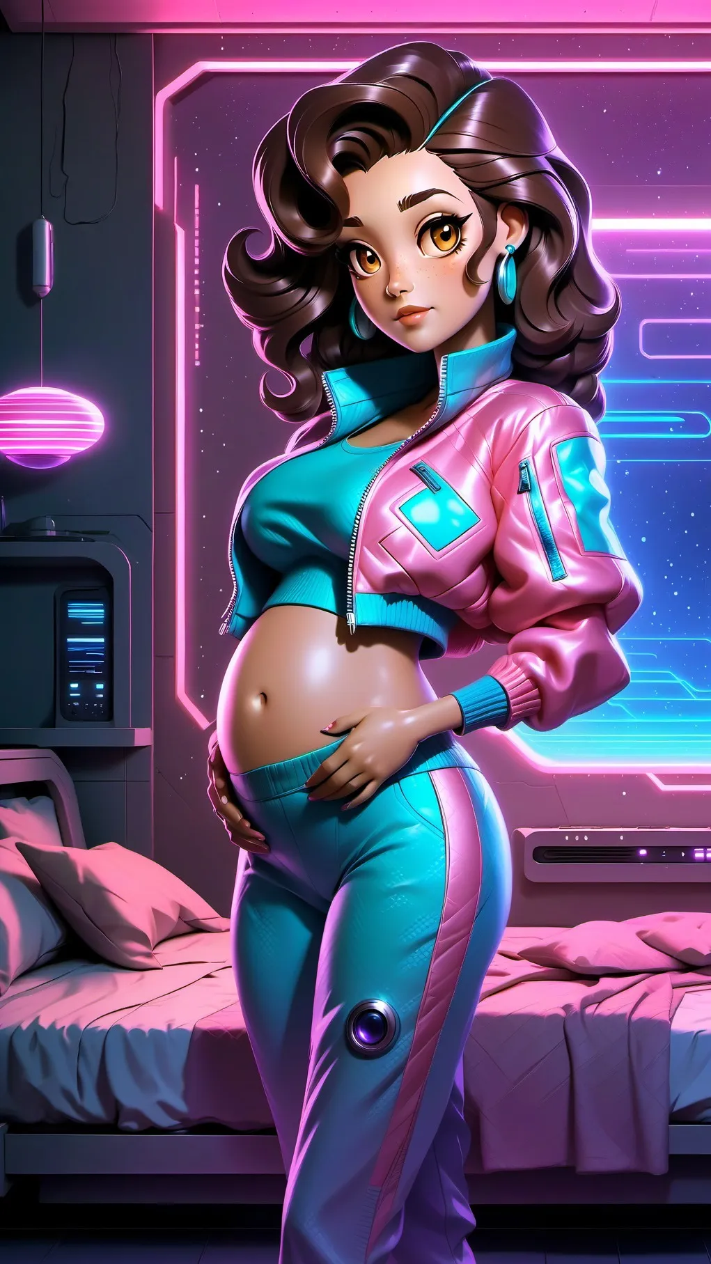 ai character: Amelia background