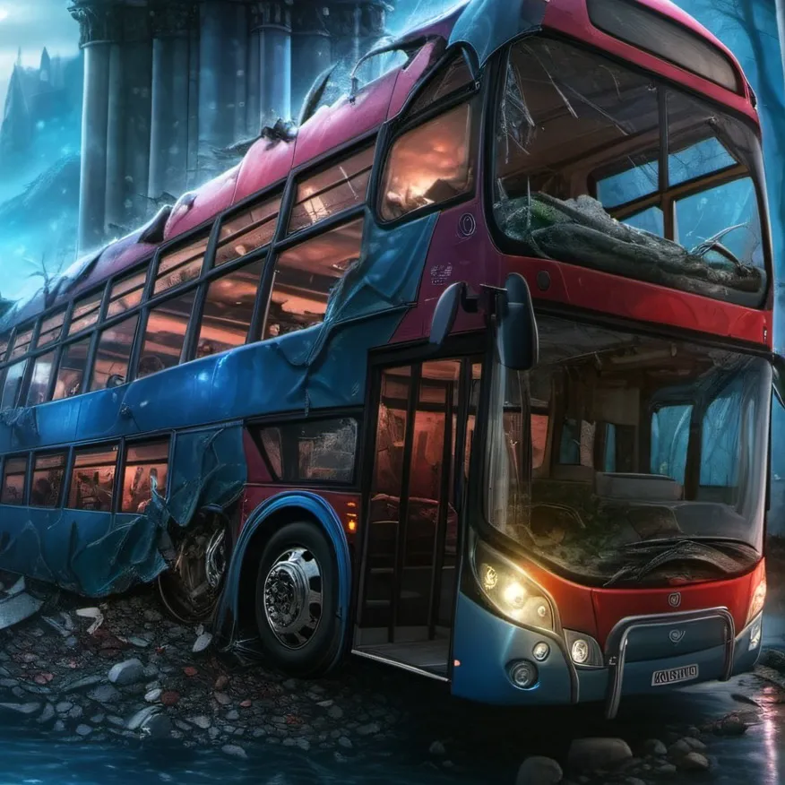 chat with ai character: Forsaken bus crash
