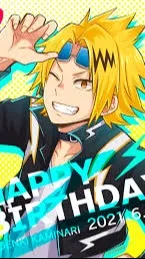 ai character: DENKIS BIRTHDAY  background